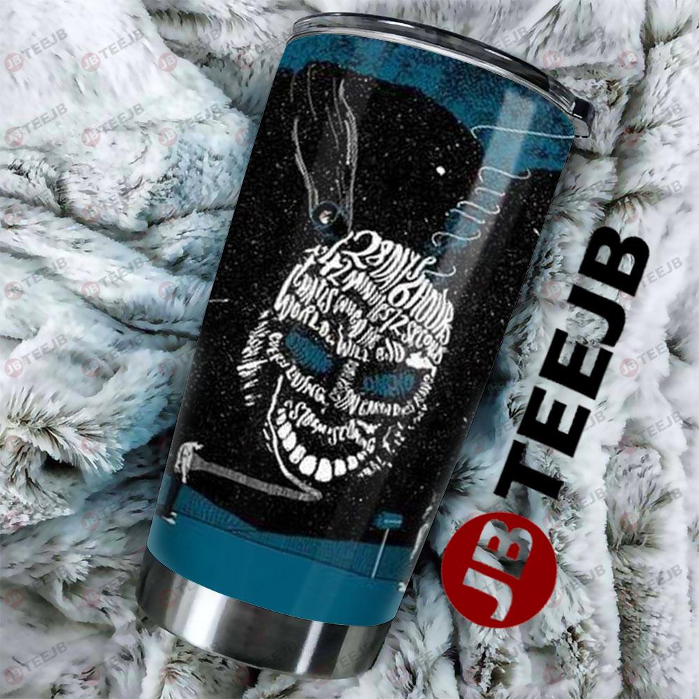 Text Head Donnie Darko Halloween TeeJB Tumbler