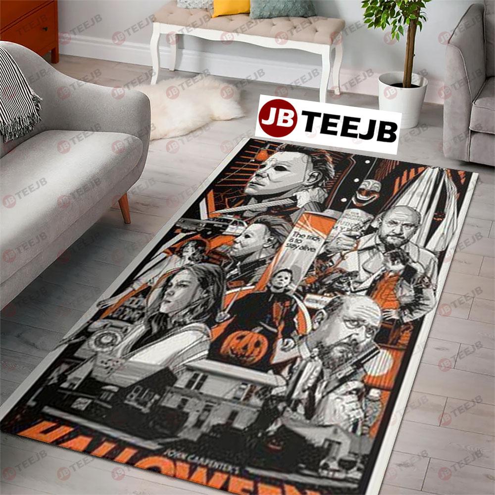 The Trick Halloween TeeJB Rug Rectangle