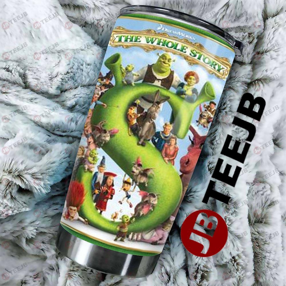 The Whole Story Scared Shrekless Halloween TeeJB Tumbler