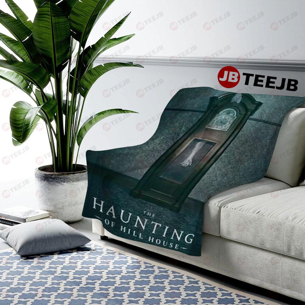 Timepiece The Haunting Of Hill House Halloween TeeJB US Cozy Blanket