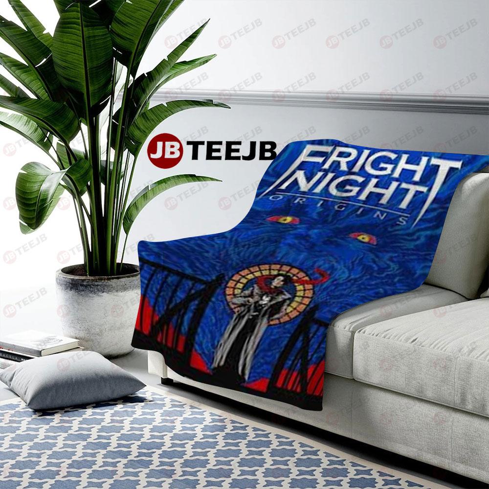 Tom Holland Fright Night Halloween TeeJB US Cozy Blanket