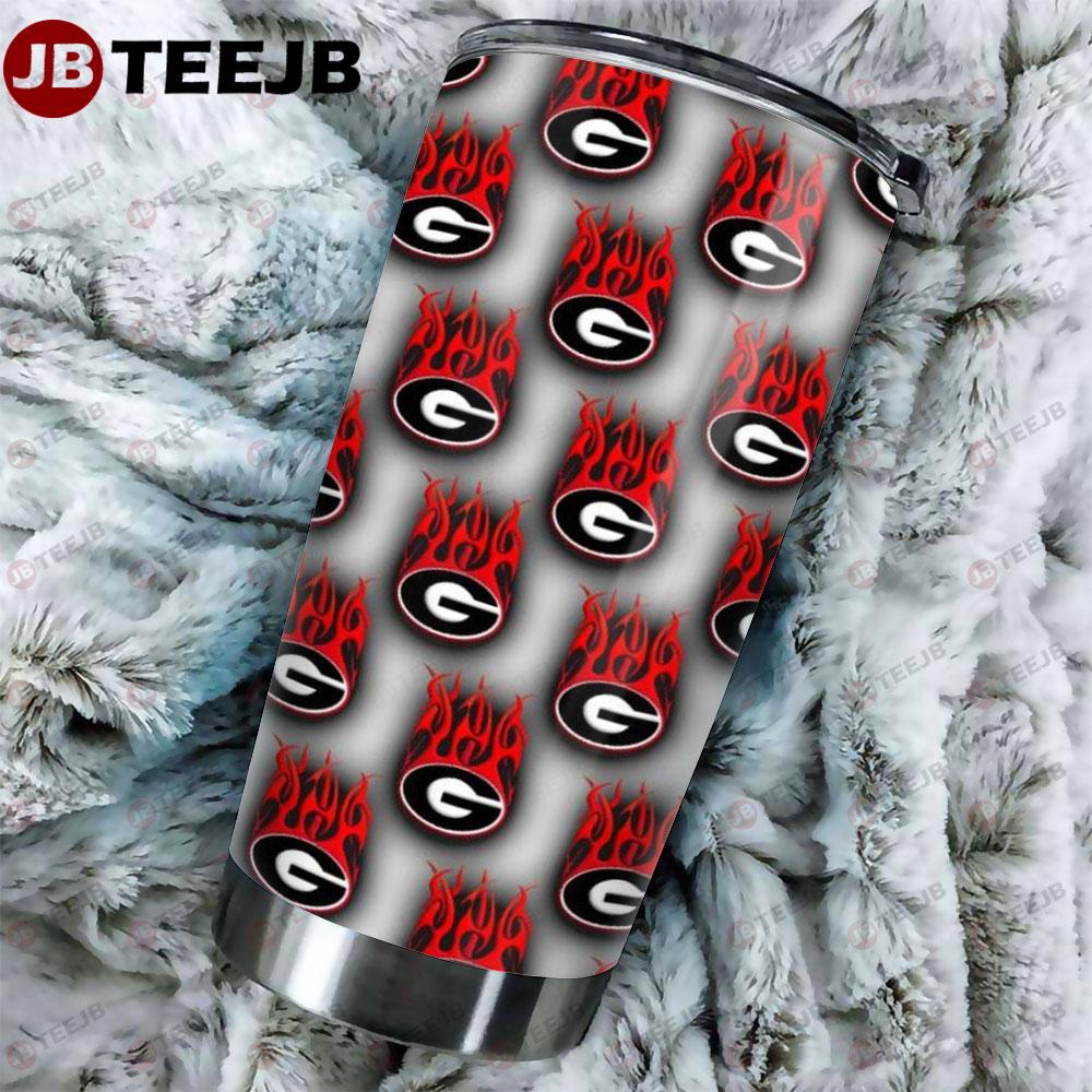 University Of Georgia On Fire American Sports Teams TeeJB Tumbler