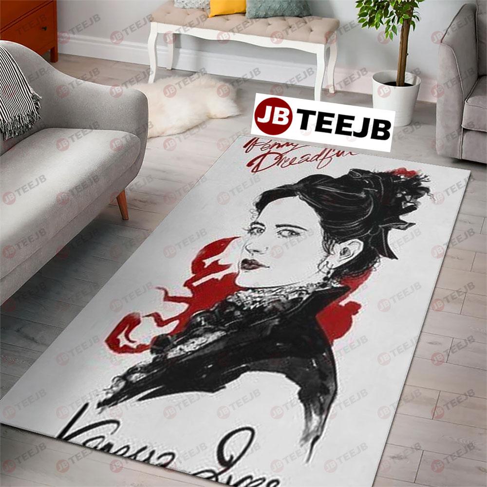 Vanessa Ives Penny Dreadful Halloween TeeJB Rug Rectangle