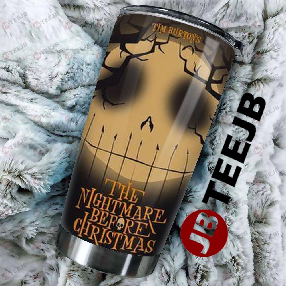 Vintage Face Moon Jack Skellington The Nightmare Before Christmas Halloween TeeJB Tumbler