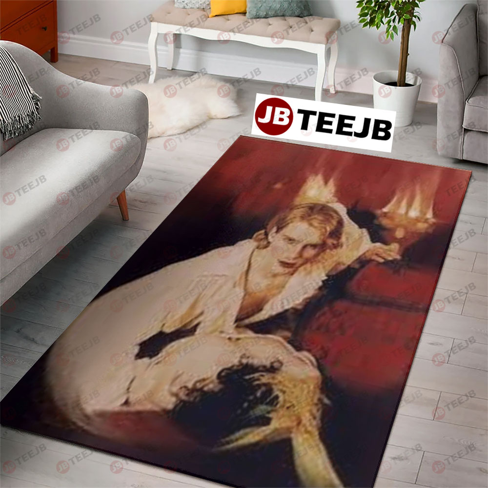 White Couple Interview With The Vampire The Vampire Chronicles Halloween TeeJB Rug Rectangle