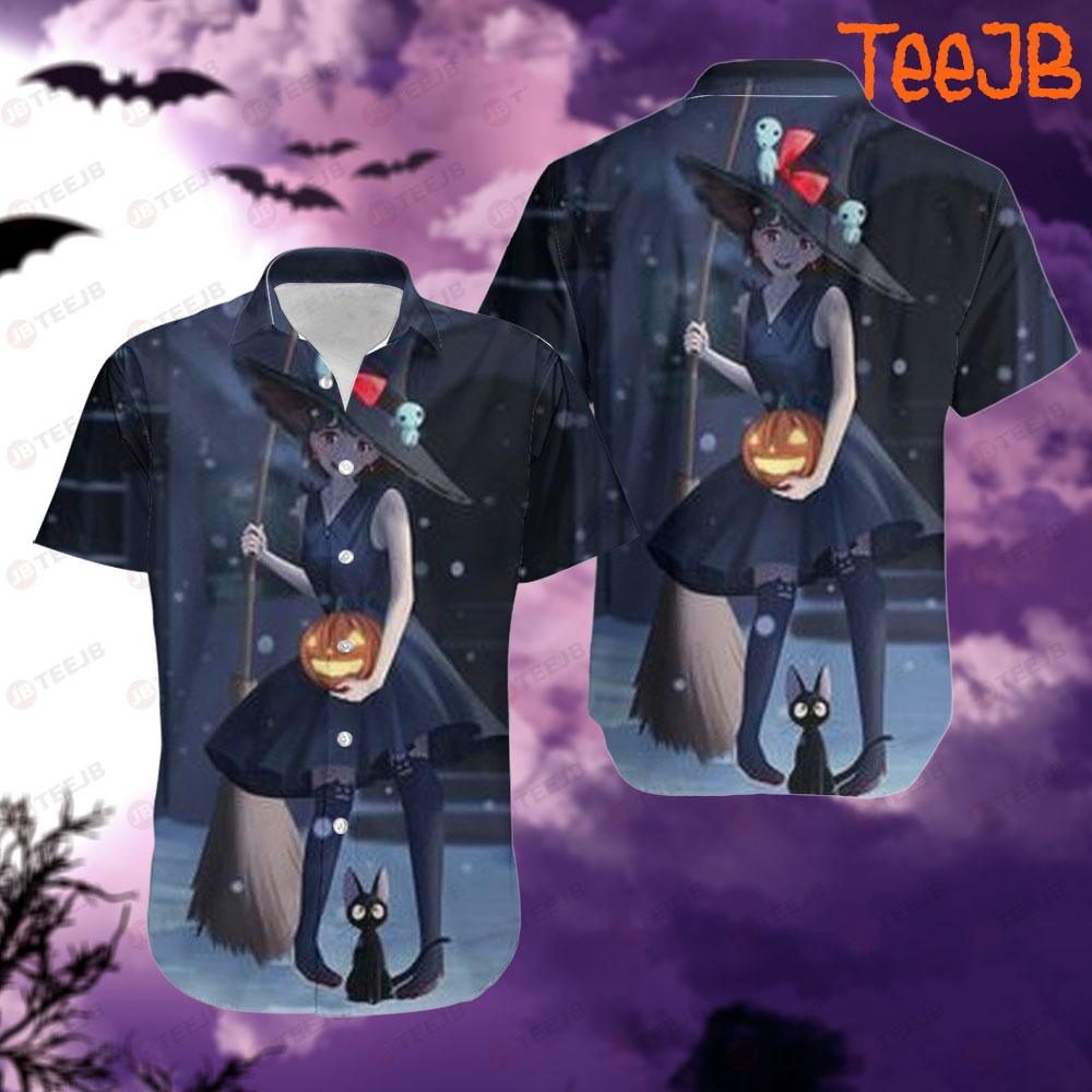 Witch Kiki’s Delivery Service Halloween TeeJB Hawaii Shirt