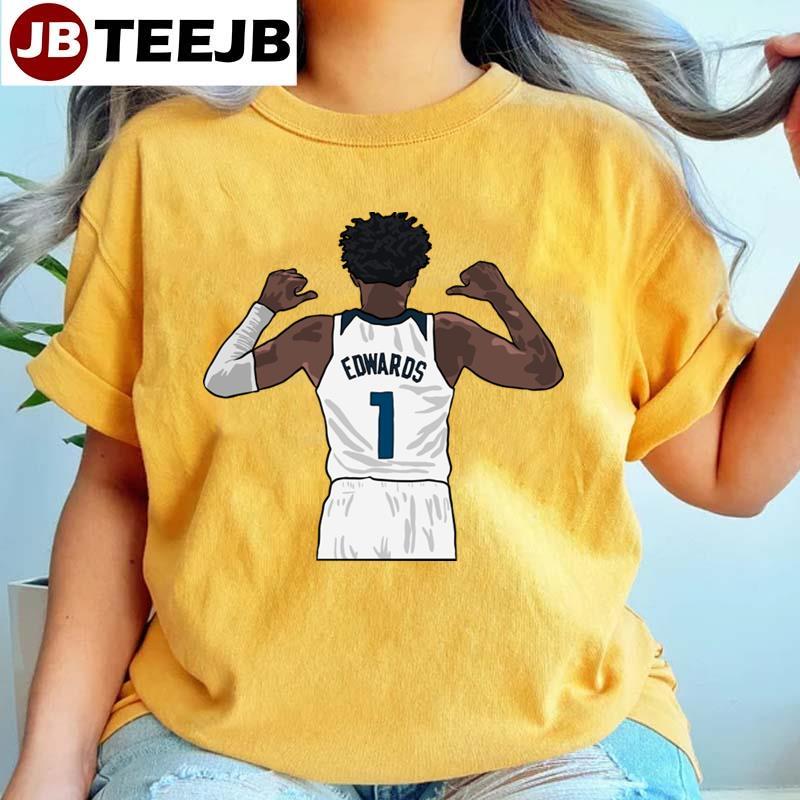 Anthony Edwards Back To Minnesota Timberwolves Basketball TeeJB Unisex T-Shirt