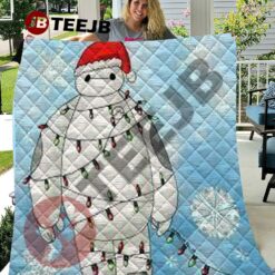 Art Baymax Christmas 1 Quilt