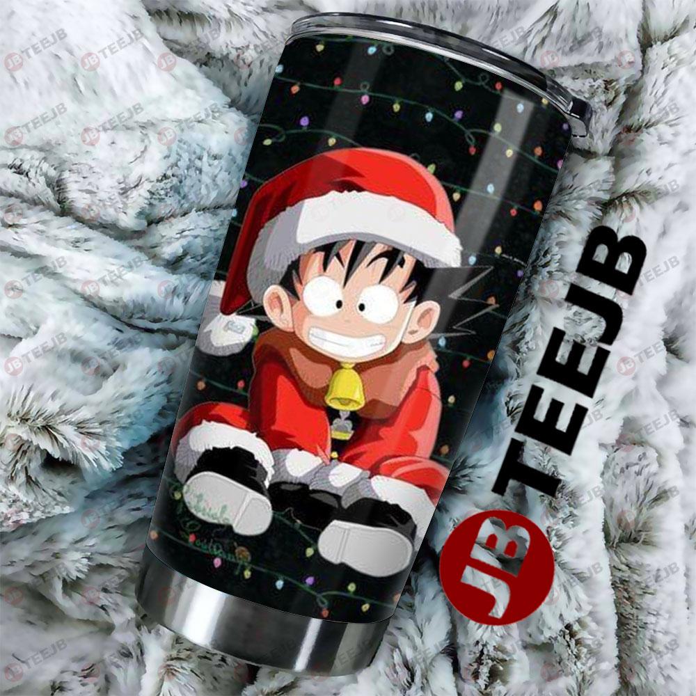 Art Dragon Ball Manga Christmas 02 Tumbler