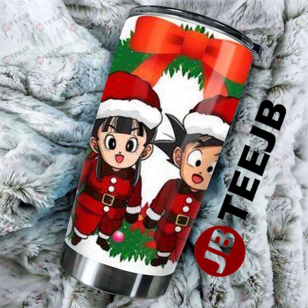 Art Dragon Ball Manga Christmas 04 Tumbler