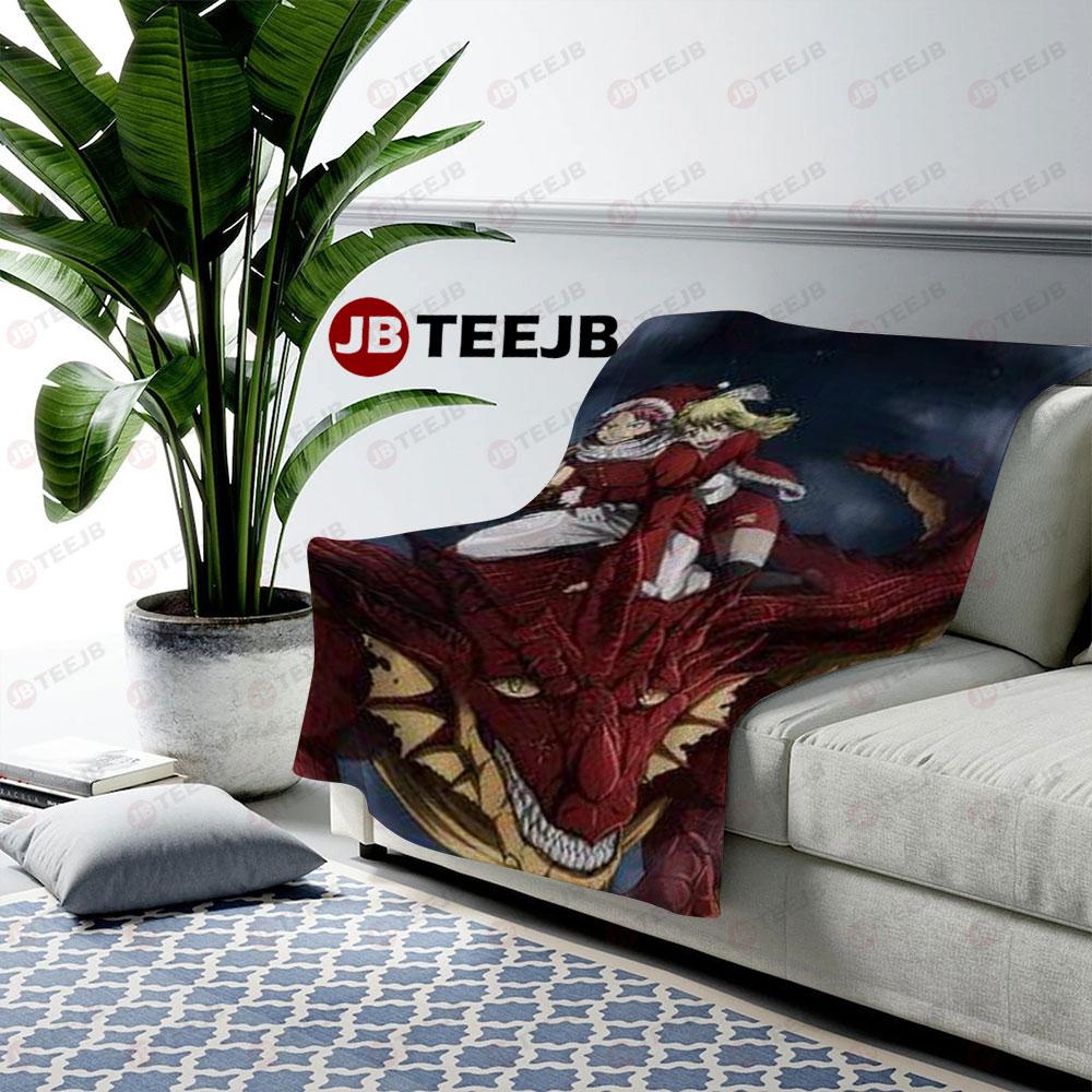 Art Fairy Tail Anime Christmas 10 US Cozy Blanket