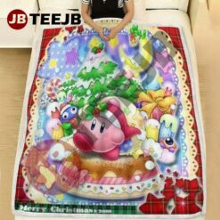 Art Kirby Christmas 4 Blanket