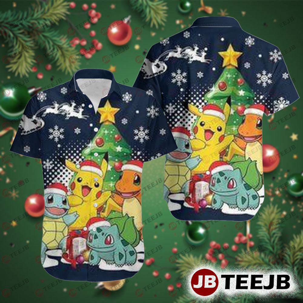 Art Pokémon Christmas 02 Hawaii Shirt