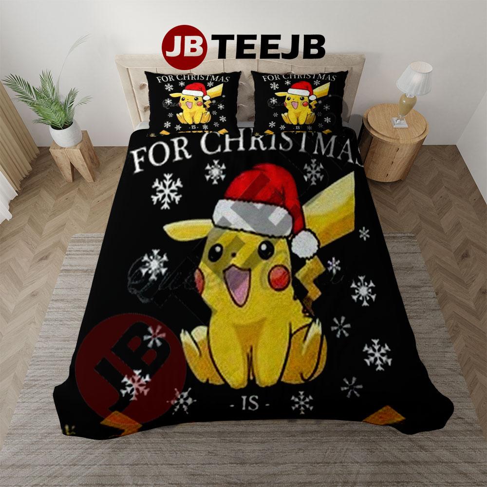 Art Pokémon Christmas 04 Bedding Set