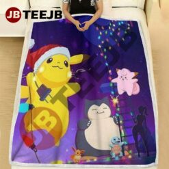 Art Pokémon Christmas 22 Blanket