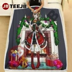 Art Tokyo Ghoul Anime Christmas 4 Blanket