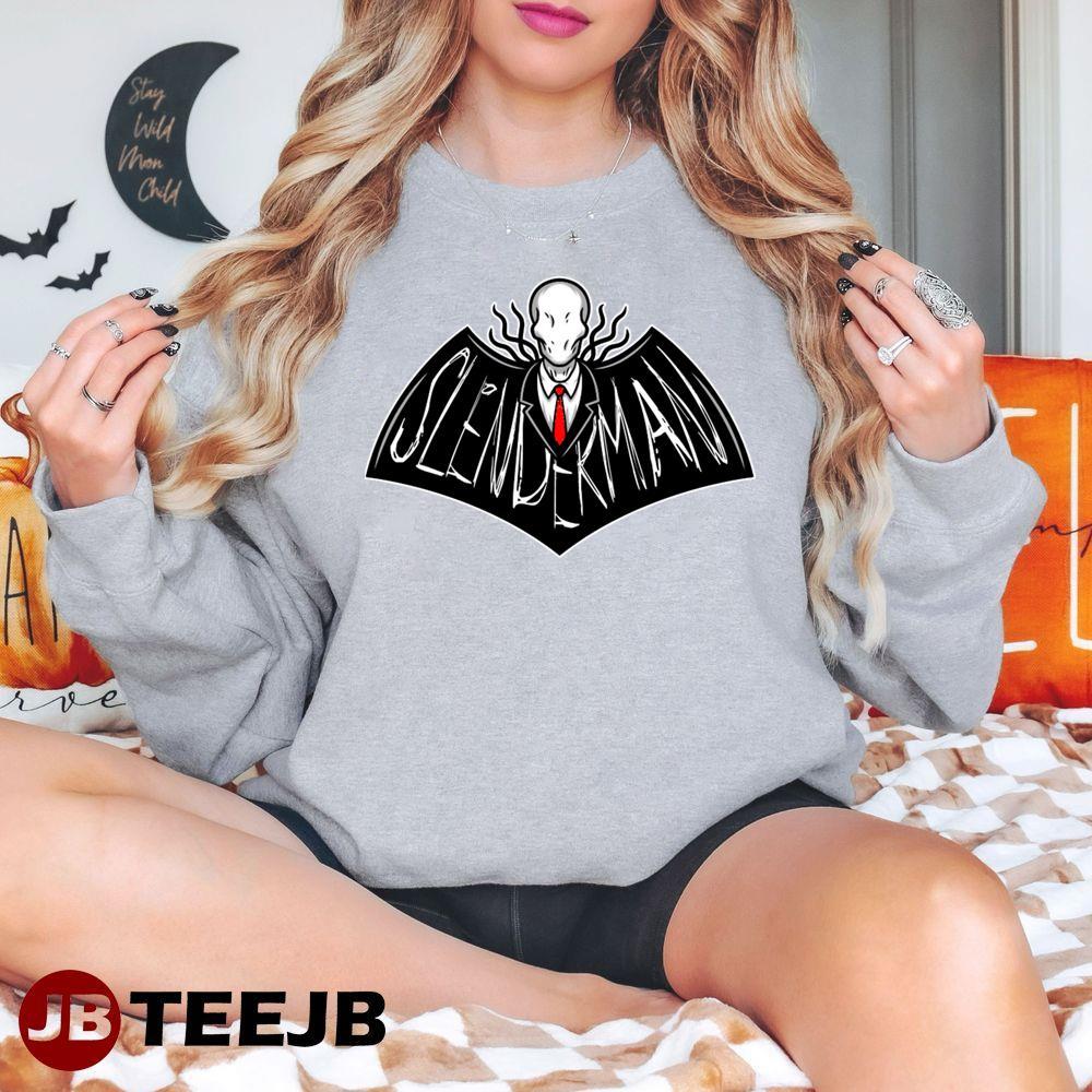 Bat Slenderman Halloween TeeJB Unisex Sweatshirt