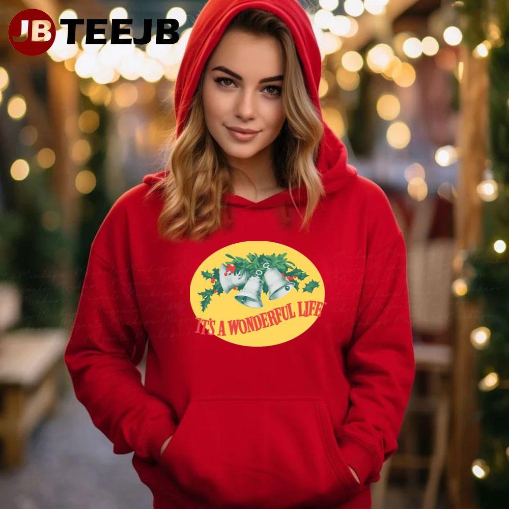 Bells It’s A Wonderful Life Christmas TeeJB Unisex Hoodie