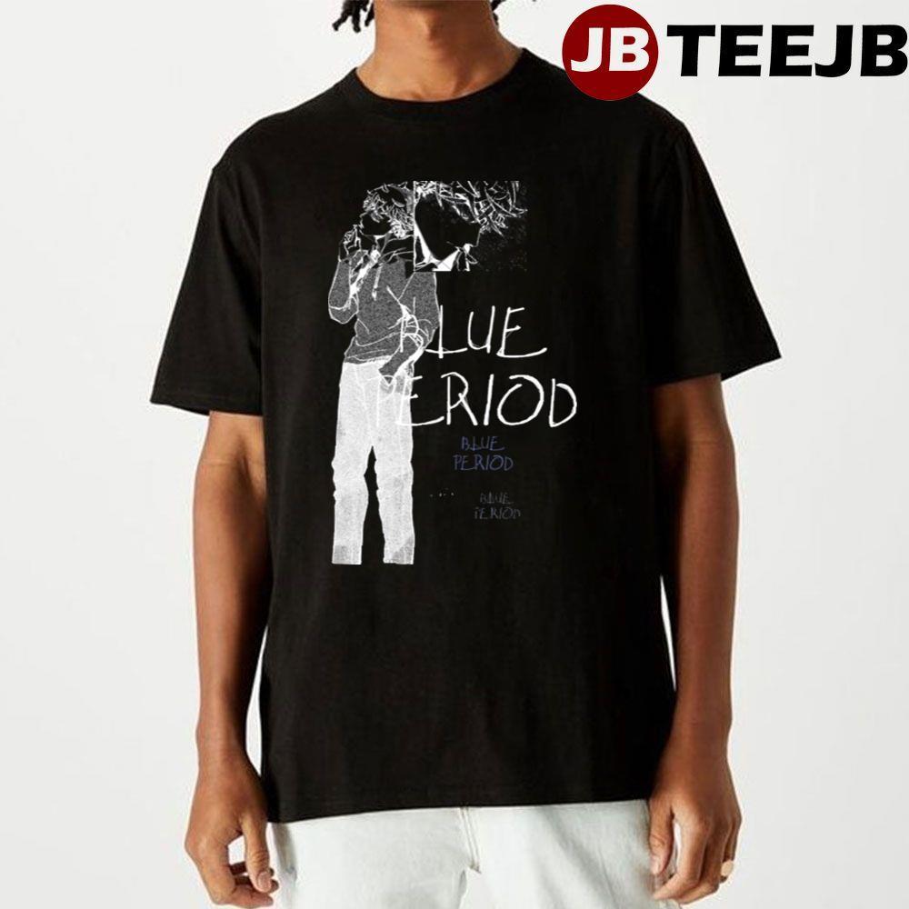 Black Anime Blue Period TeeJB Unisex T-Shirt