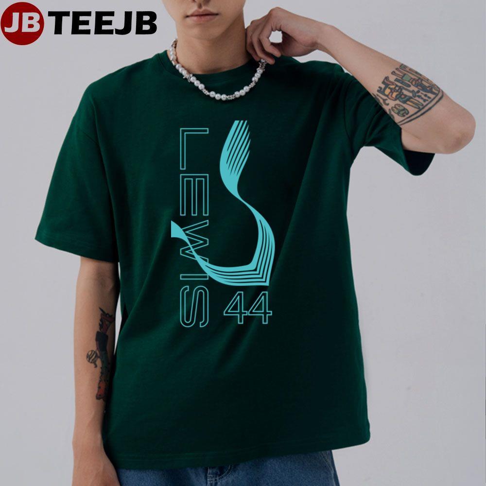 Blue 44 Lewis Hamilton TeeJB Unisex T-Shirt