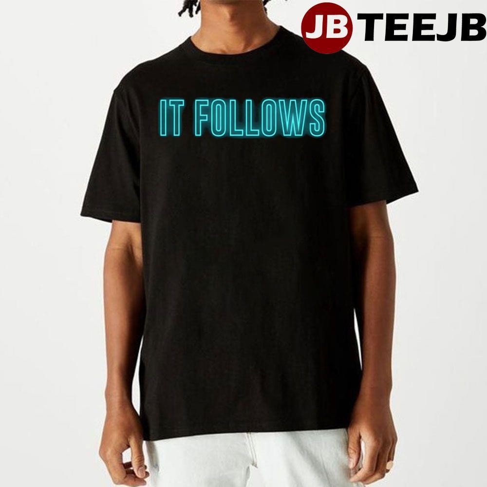 Blue Art It Follows Halloween TeeJB Unisex T-Shirt