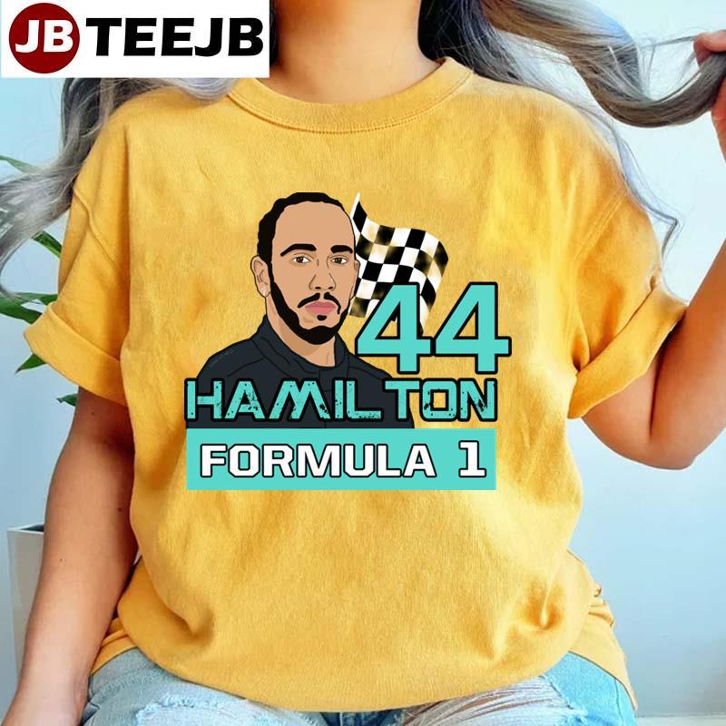 Blueline Formula 1 Lewis Hamilton TeeJB Unisex T-Shirt