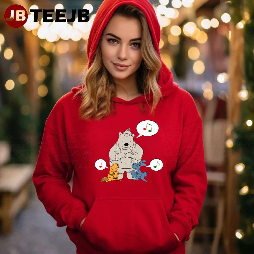 Carolers Christmas TeeJB Unisex Hoodie