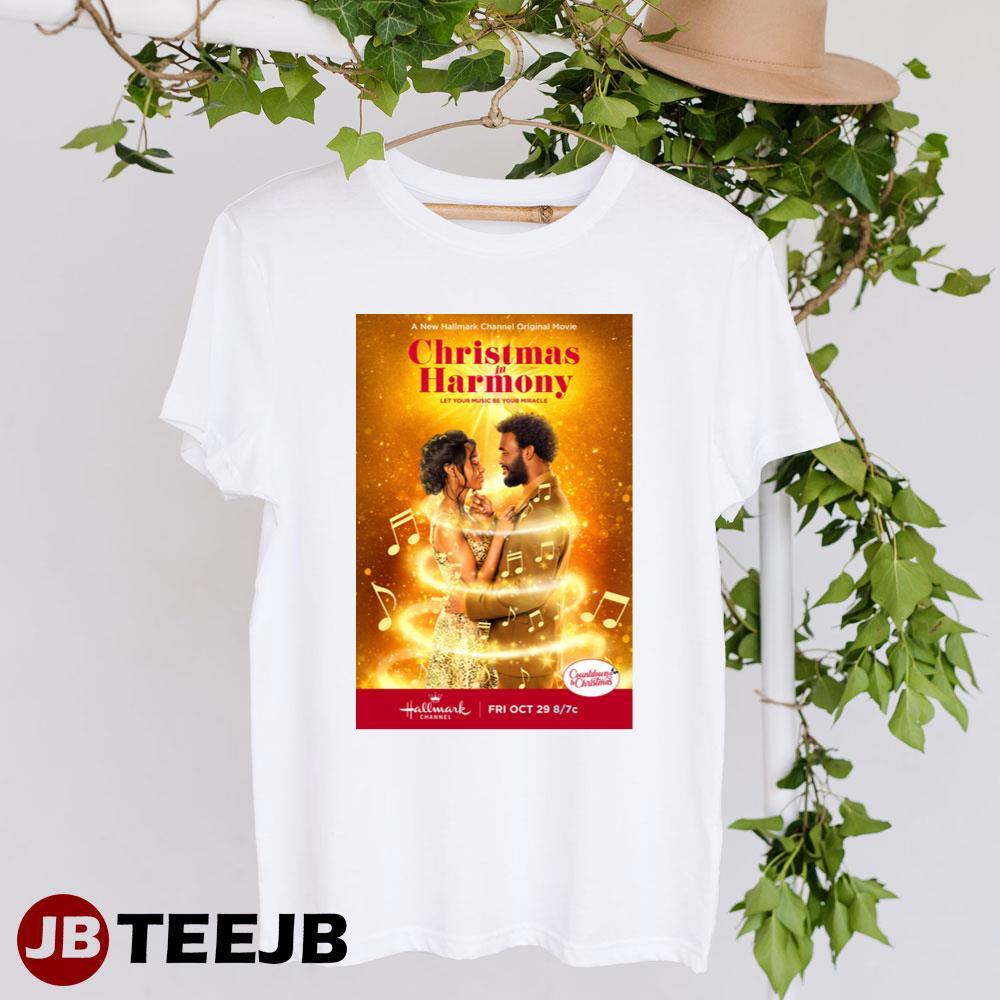 Christmas In Harmony Ashleigh Murray Luke James Movie TeeJB Unisex T-Shirt