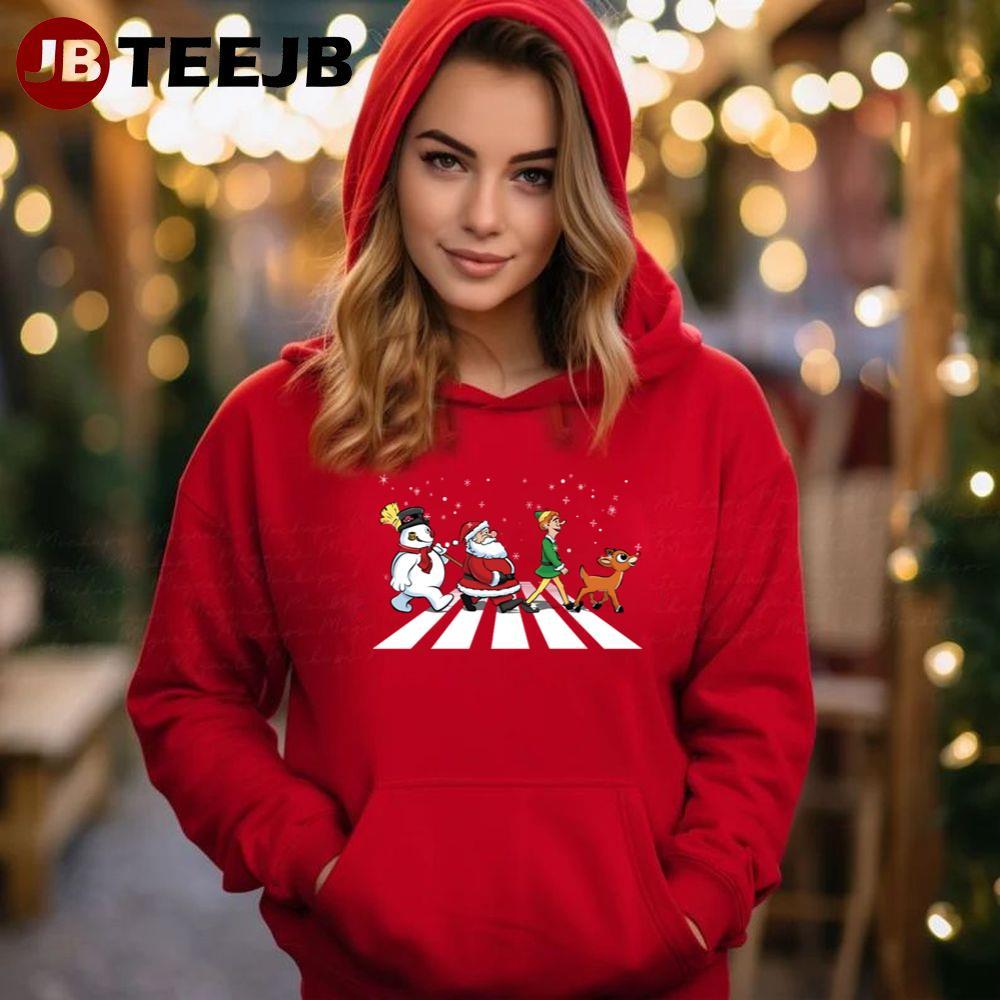 Christmas Road Frosty The Snowman TeeJB Unisex Hoodie