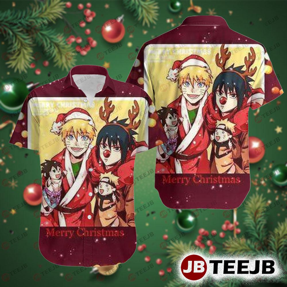 Cute Naruto Manga Christmas 11 Hawaii Shirt