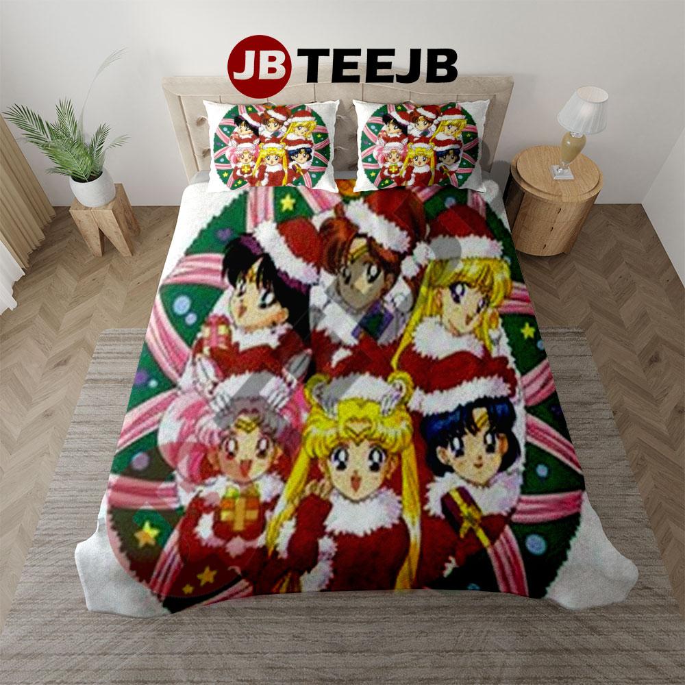 Cute Sailor Moon Christmas 09 Bedding Set