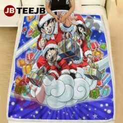 Design Dragon Ball Manga Christmas 1 Blanket