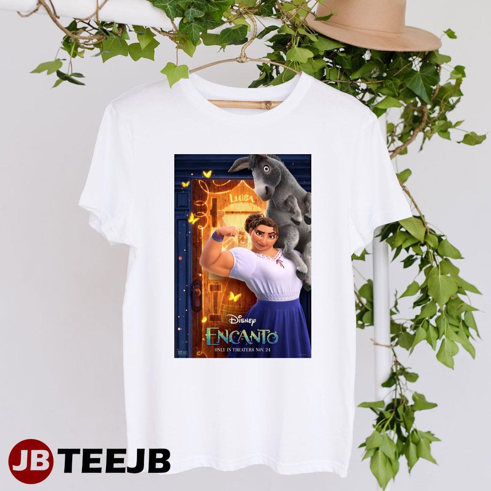 Disney Encanto Jessica Darrow Luisa Madrigal Movie TeeJB Unisex T-Shirt