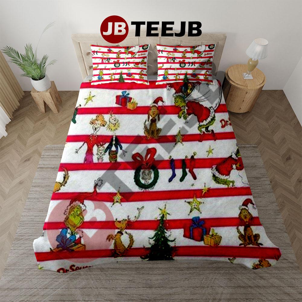 Dr Seuss’ How The Grinch Stole Christmas 04 Bedding Set