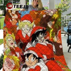 Dragon Ball Manga Christmas 34 Quilt