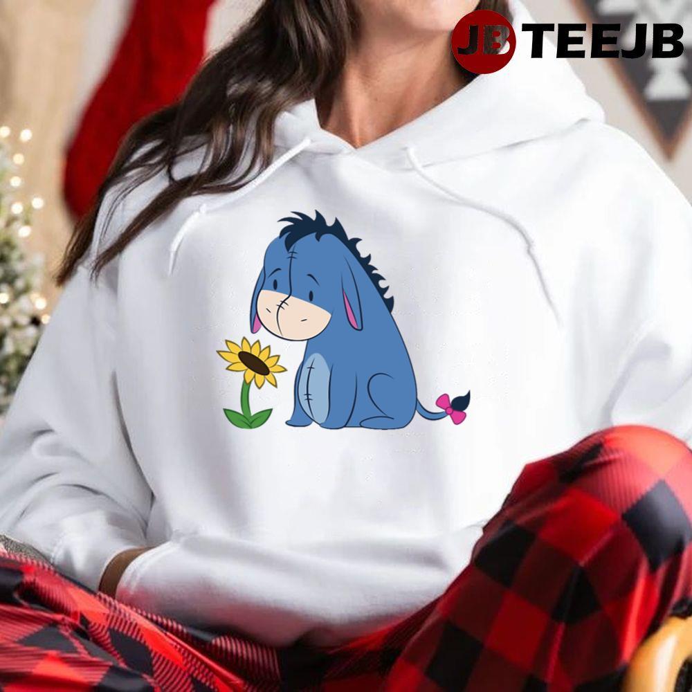 Eeyore Winnie The Pooh A Very Merry Pooh Year TeeJB Unisex Hoodie