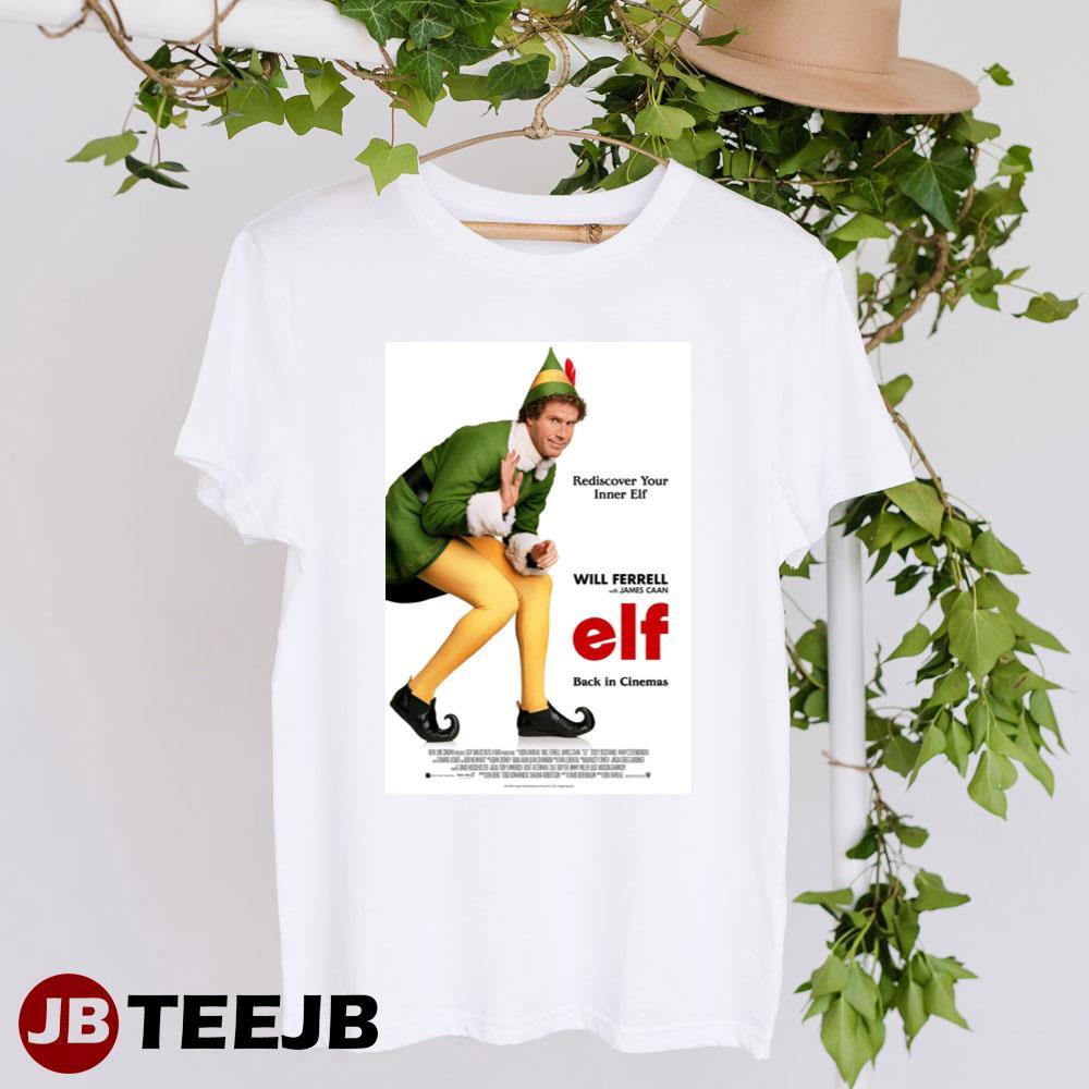 Elf Will Ferrell Christmas MovieArt TeeJB Unisex T-Shirt