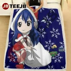 Fairy Tail Anime Christmas 32 Blanket