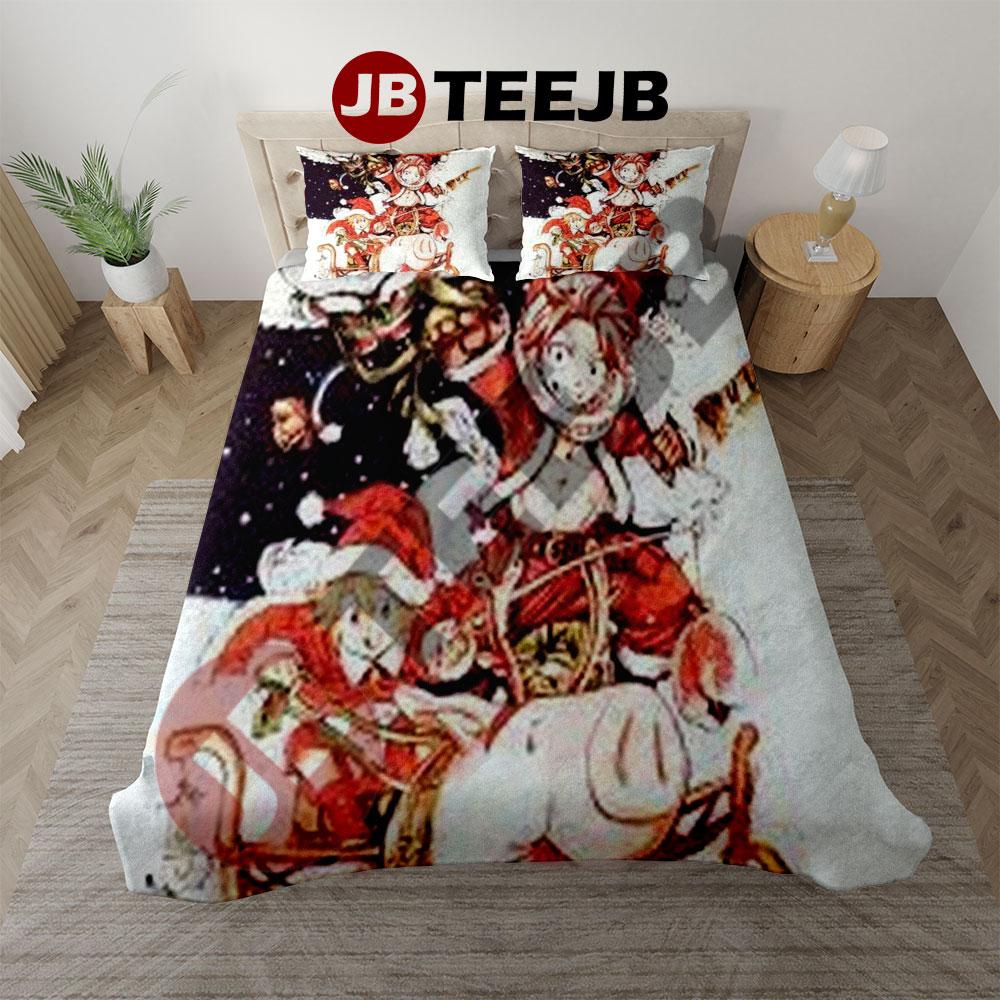 Fairy Tail Anime Christmas 35 Bedding Set