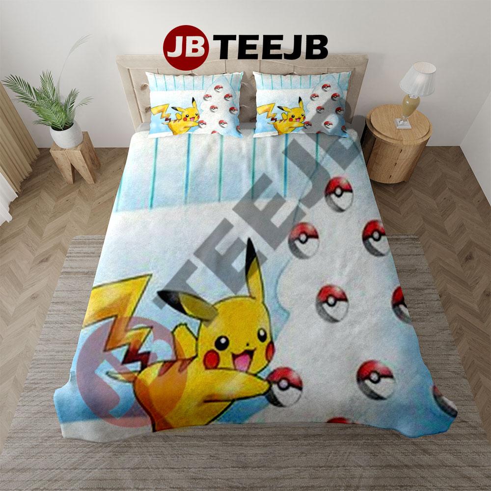 Fanart Pokémon Christmas 09 Bedding Set