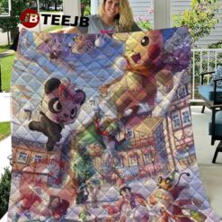 Fanart Pokémon Christmas 11 Quilt