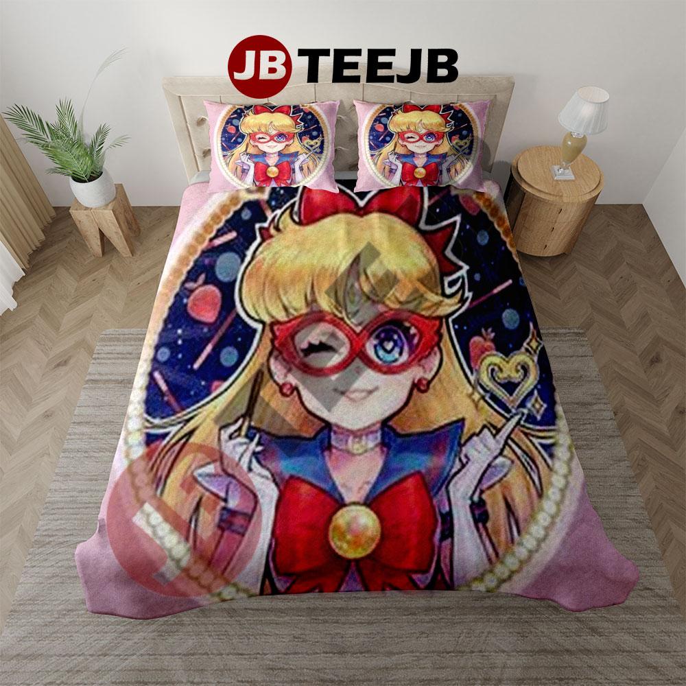 Fanart Sailor Moon Christmas 8 Bedding Set