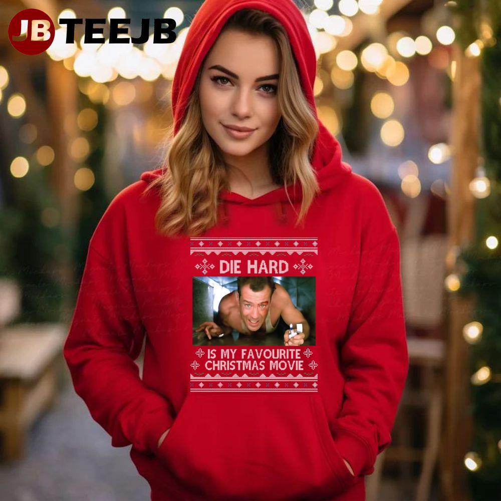 Favourite Christmas Movie Die Hard TeeJB Unisex Hoodie