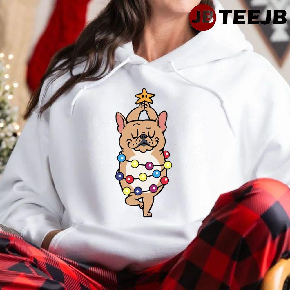 French Bulldog Merry Christmas TeeJB Unisex Hoodie