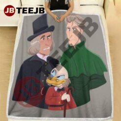 Funny Anime Scrooge A Christmas Carol Blanket