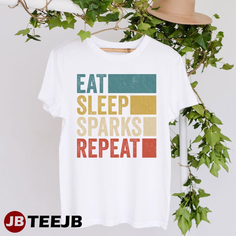 Funny Eat Sleep Sparks TeeJB Unisex T-Shirt