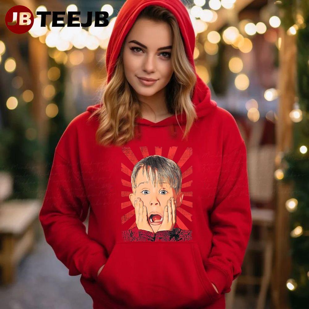 Funny Kevin Home Alone Christmas TeeJB Unisex Hoodie