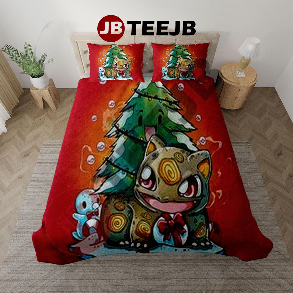 Funny Pokémon Christmas 04 Bedding Set