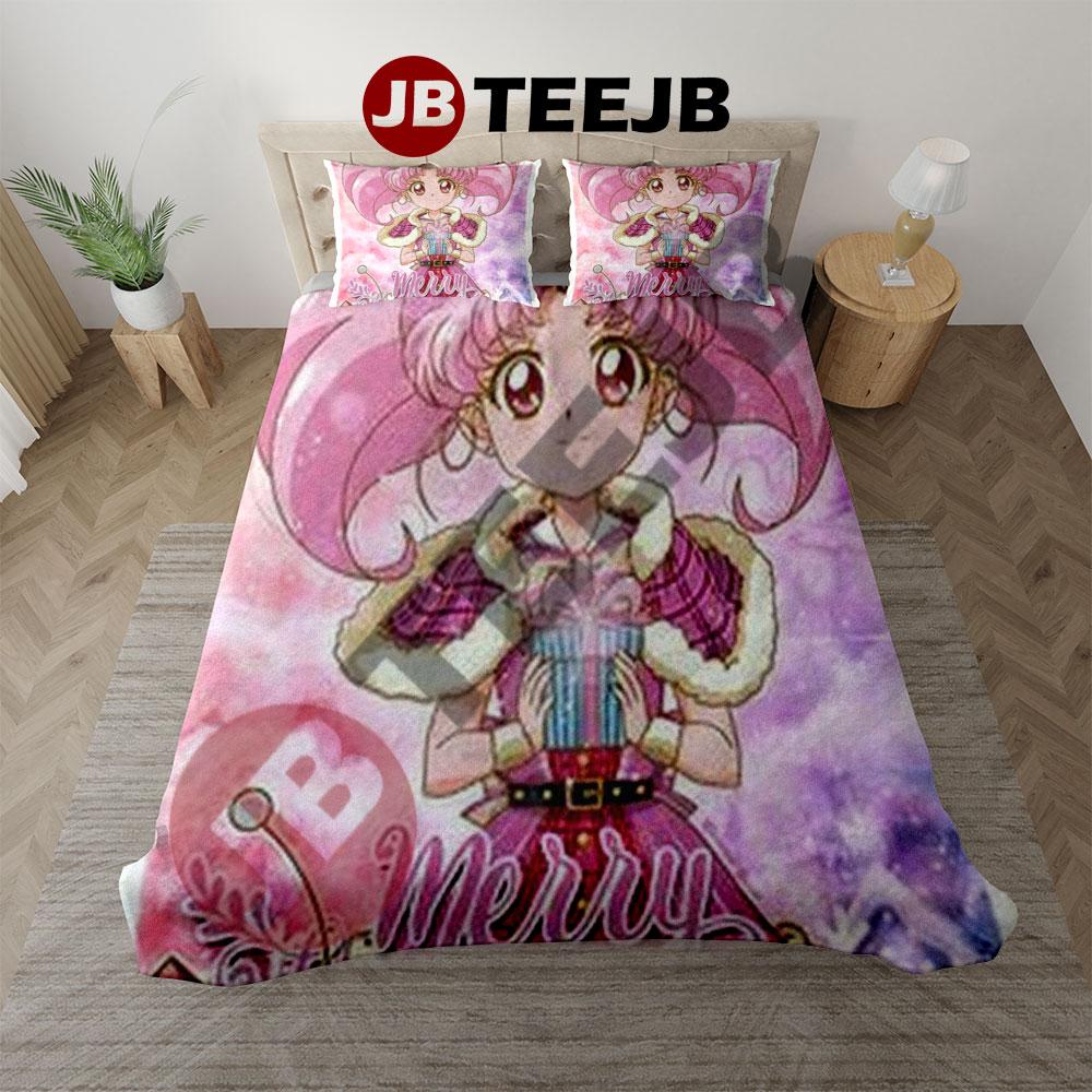 Funny Sailor Moon Christmas 02 Bedding Set