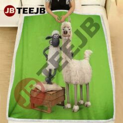 Funny Shaun The Sheep The Flight Before Christmas 11 Blanket